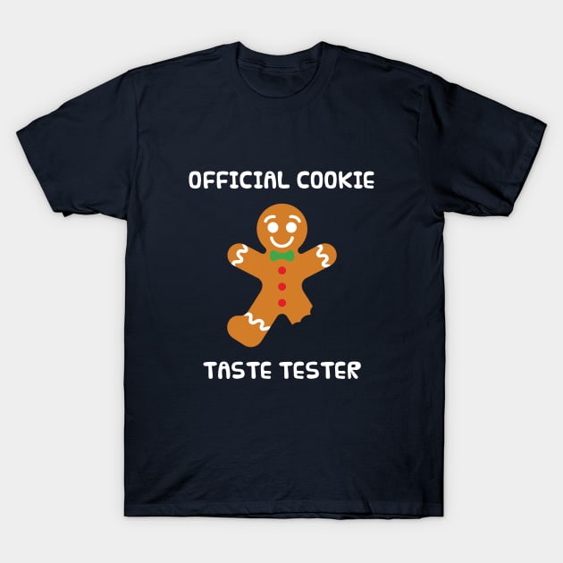 Christmas Cookie Tester T-Shirt by The Gift Hub